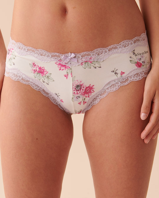 Super Soft Lace Detail Cheeky Panty