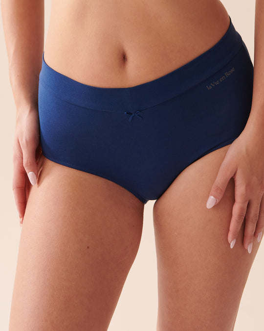 Cotton High Waist Bikini Panty