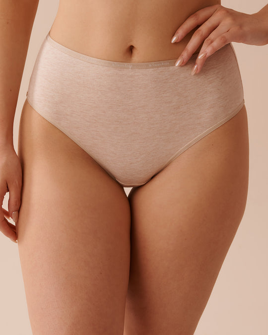 Cotton High Waist Bikini Panty