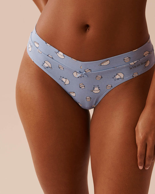 Cotton Thong Panty