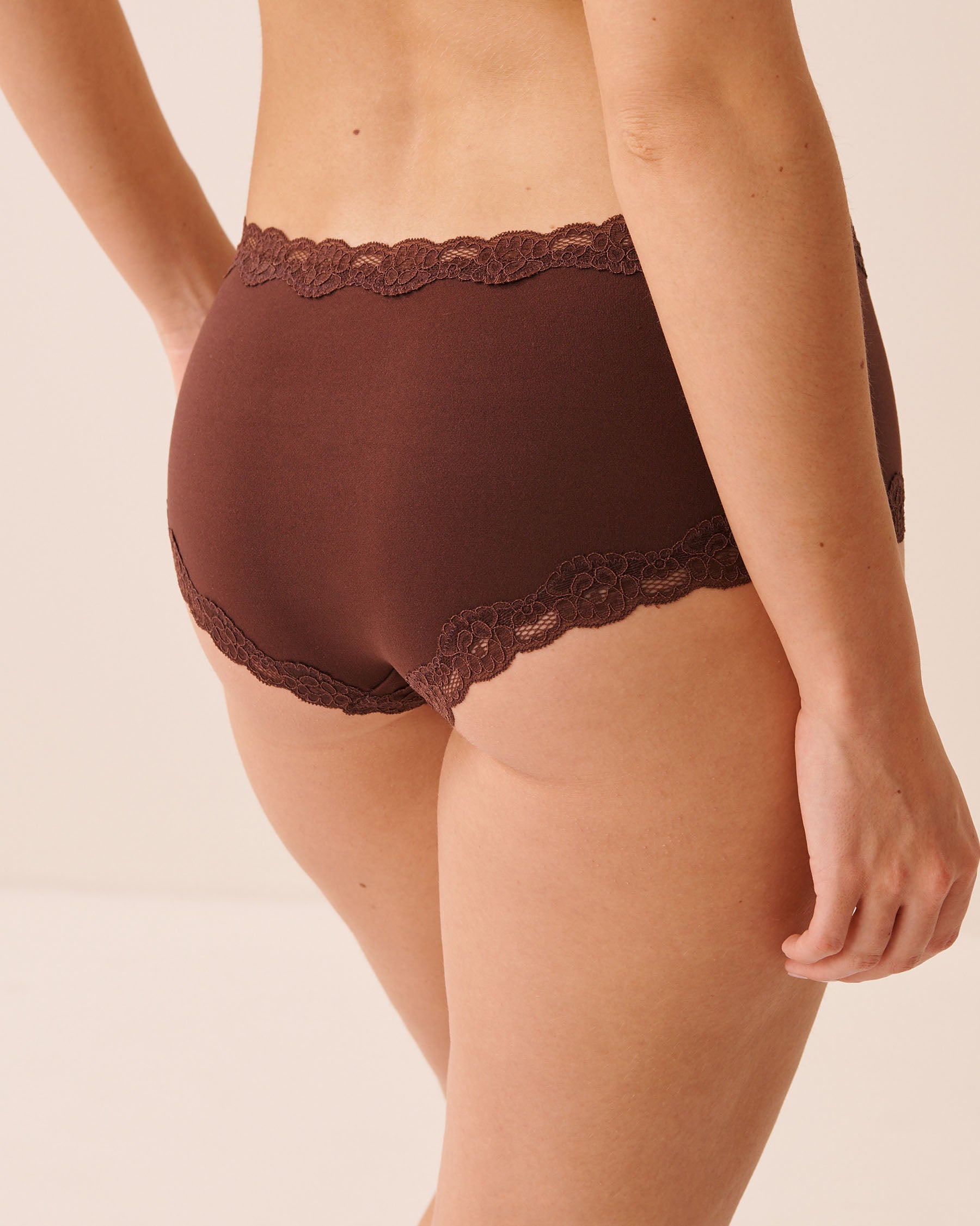 Super Soft Lace Trim Boyshort Panty AW26