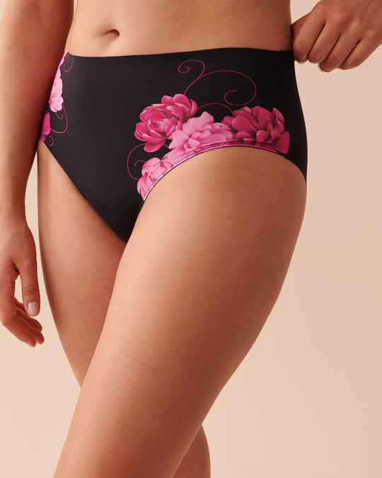 Microfiber Sleek Back High Waist Bikini Panty