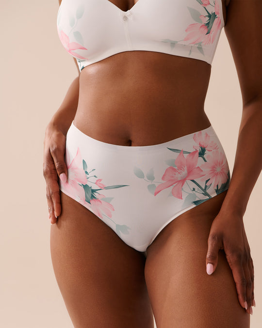 Microfiber Sleek Back High Waist Bikini Panty