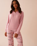 Recycled Fibers Long Sleeve Shirt | La Vie en Rose KSA