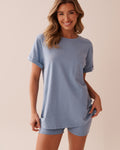 Cotton T-shirt with Pocket| La Vie En Rose KSA