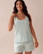 Cotton Henley Cami