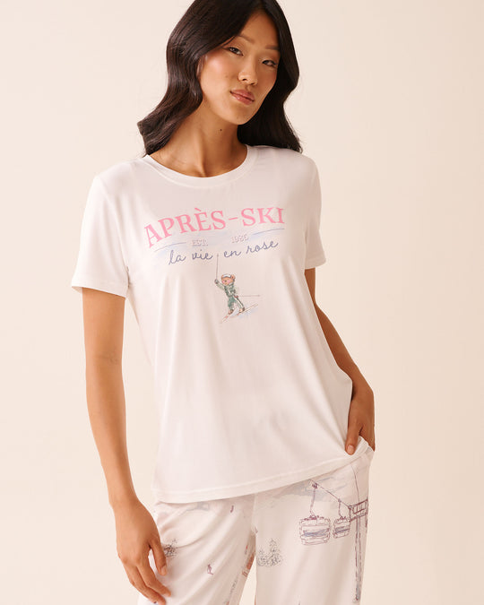 Après-Ski Print Super Soft T-shirt