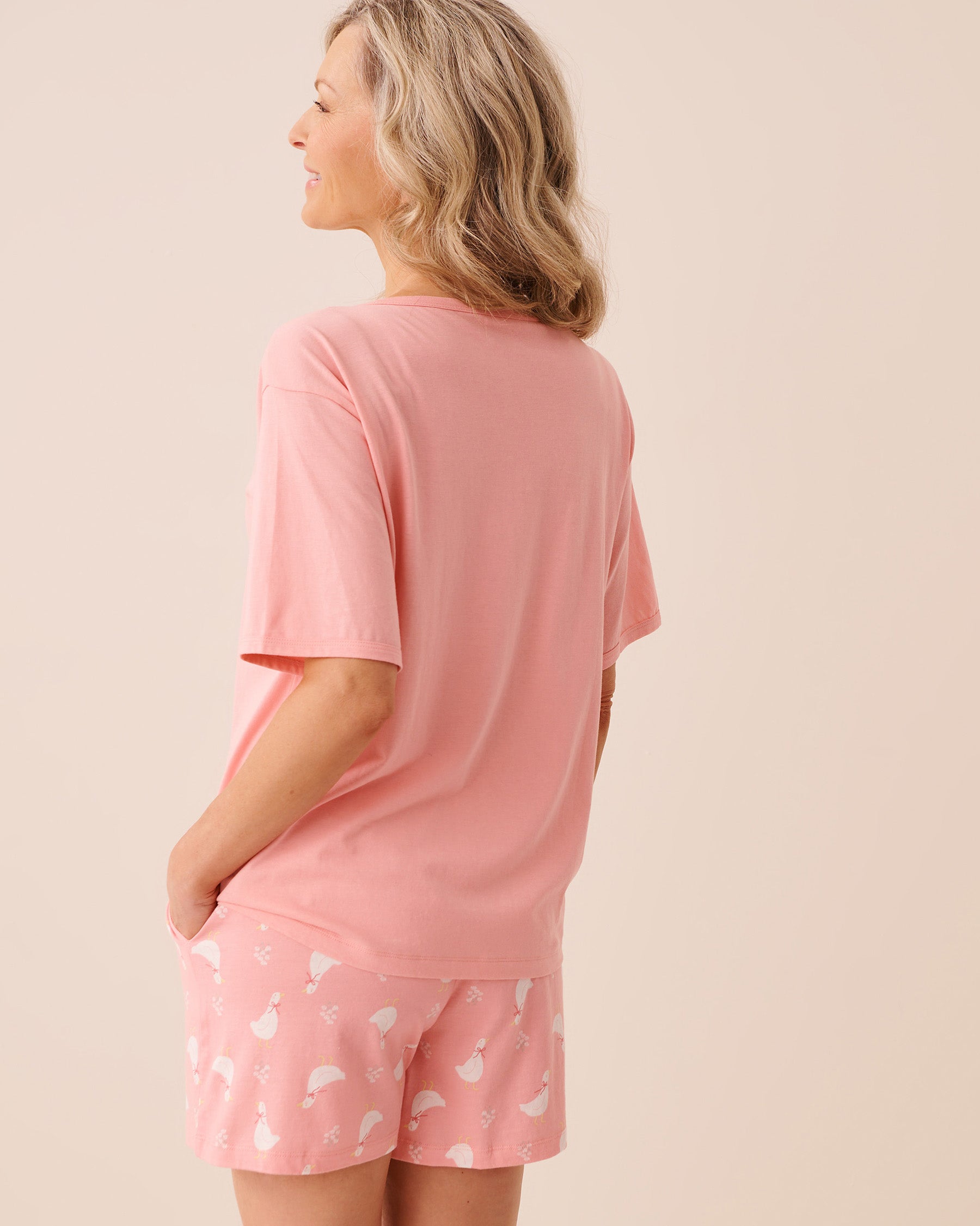 Floral Print T-shirt la Vie en Rose