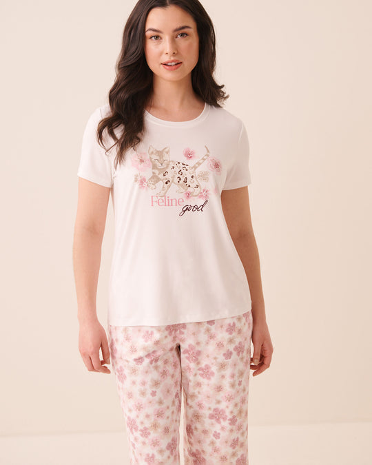 Bengal Cat Print Super Soft Short Sleeve T-shirt