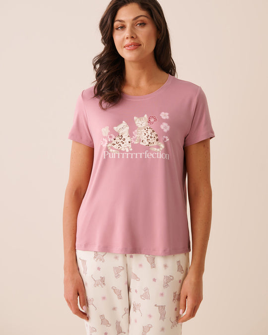 Bengal Cat Print Super Soft Short Sleeve T-shirt