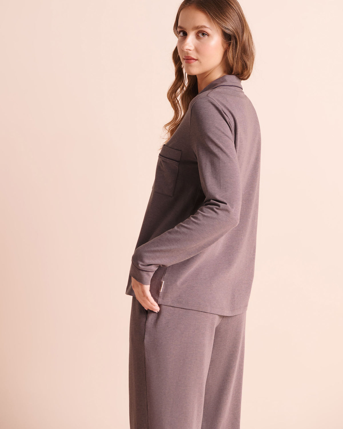 Cotton Long Sleeve Button-down Shirt AW26