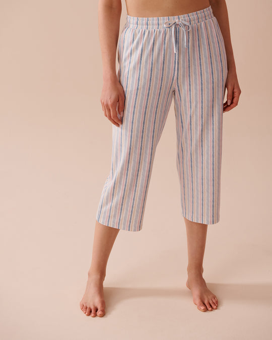 Soothing Print Super Soft Capris