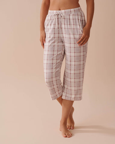 Plaid capris on sale