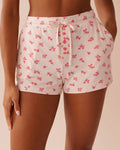 Rose Print Super Soft Shorts | La Vie en Rose KSA