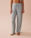 Rabbit & Strawberry Print Super Soft Pajama Pants| La Vie En Rose KSA