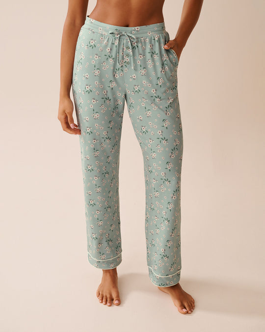 Floral Print Super Soft Pajama Pants