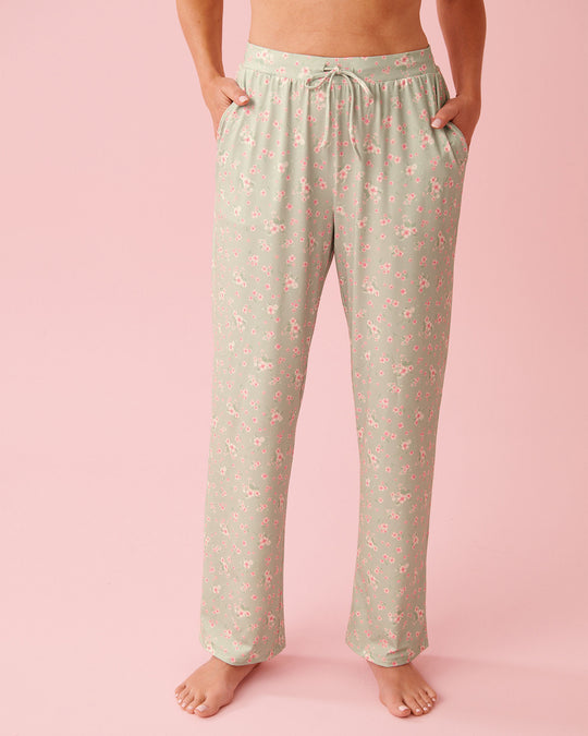 Cherry Blossom Print Super Soft Pajama Pants