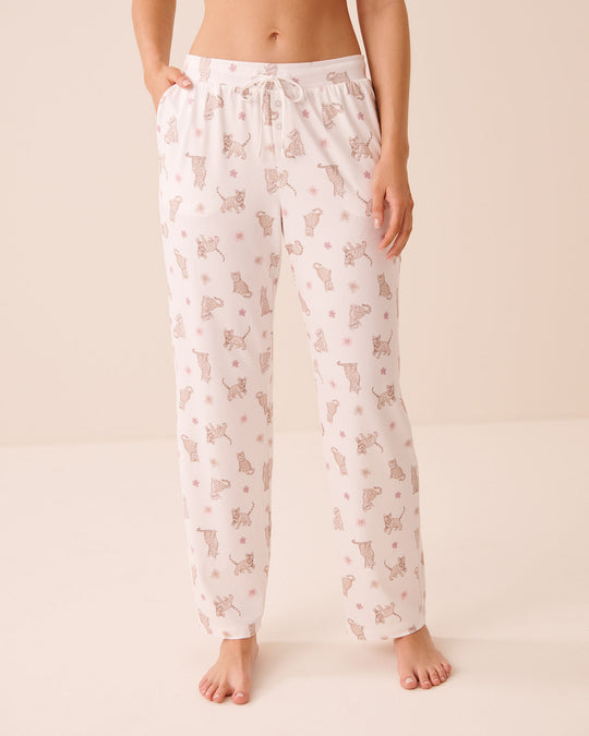 Bengal Cat Print Super Soft Pajama Pants
