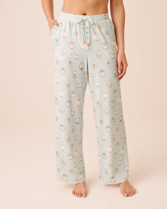 Parisian Dogs Print Super Soft Pajama Pants