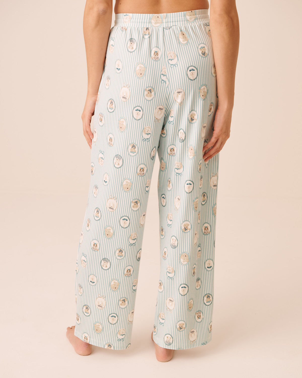 Parisian Dogs Print Super Soft Pajama Pants AW26
