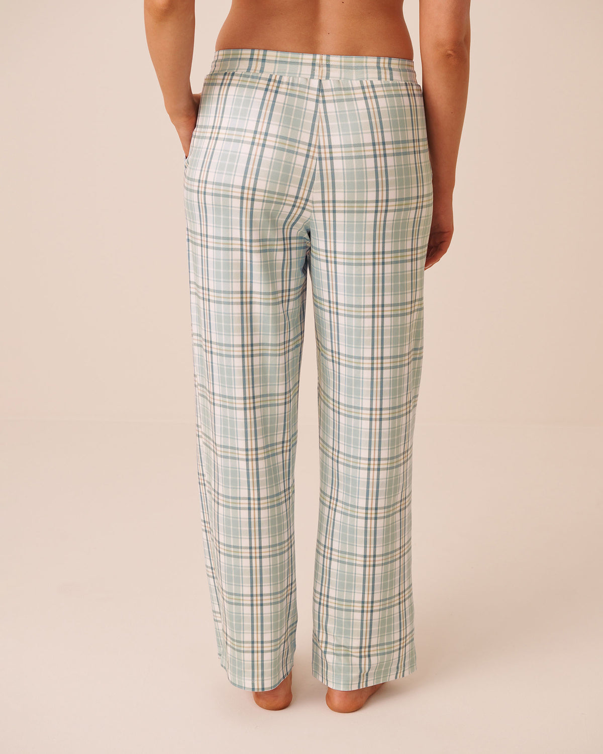 Blue Plaid Super Soft Pajama Pants AW26