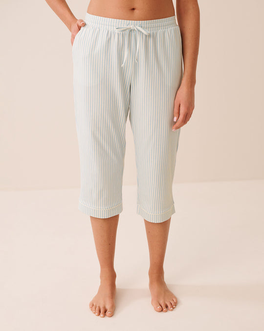 Cotton Pajama Capris