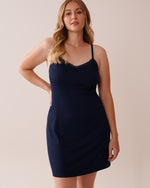 Lace Trim Ribbed Jersey Nightie| La Vie En Rose KSA