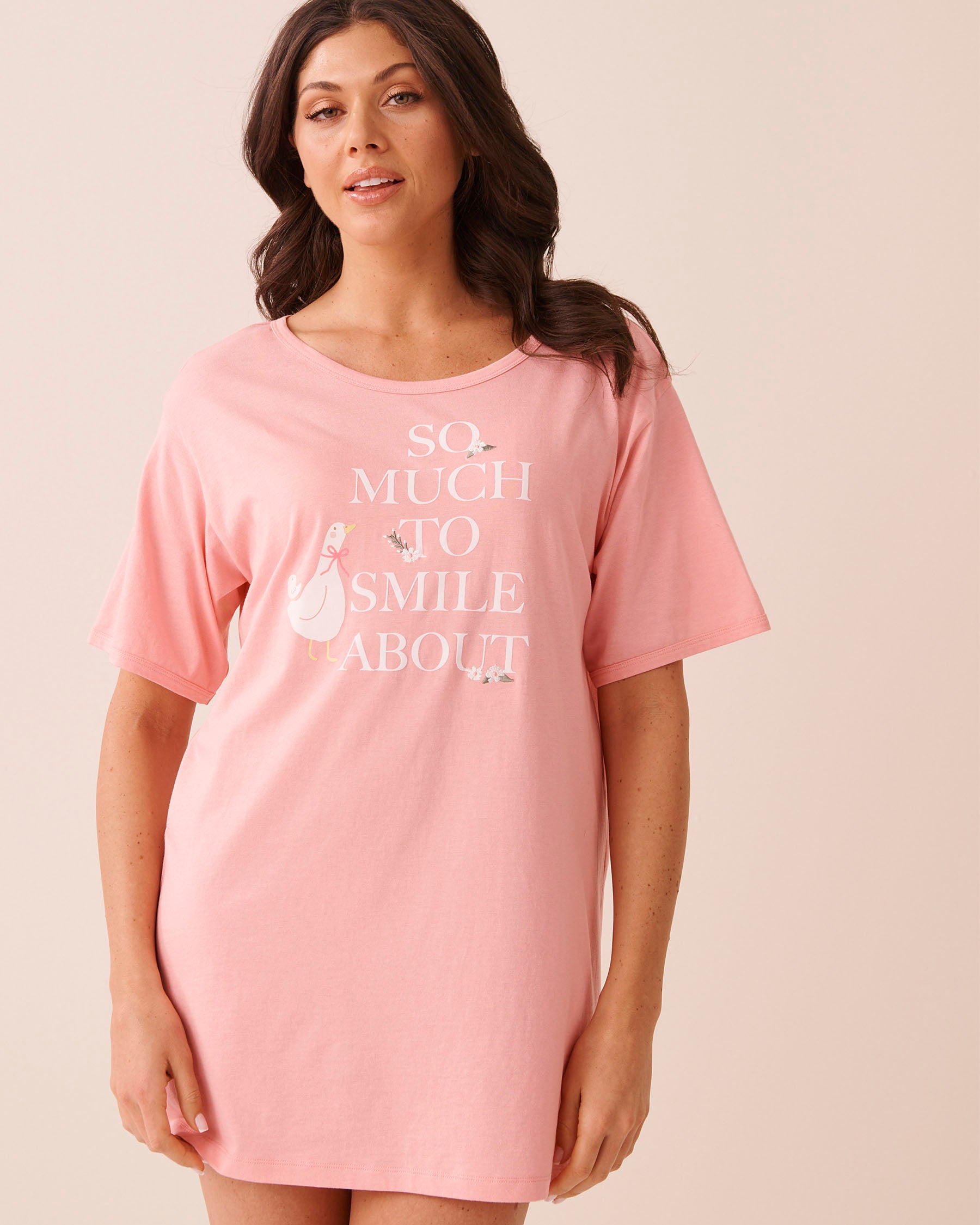 Goose Print Sleepshirt | La Vie en Rose KSA