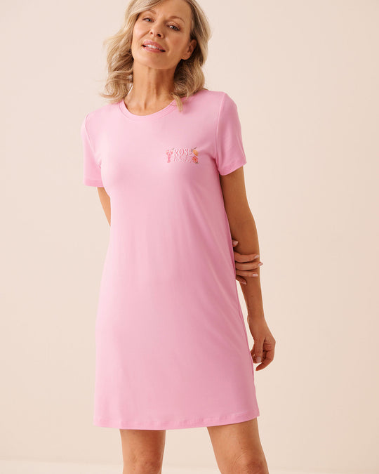 Lobster Floral Print Super Soft Sleepshirt