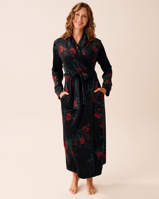 Velvety Softness Long Robe
