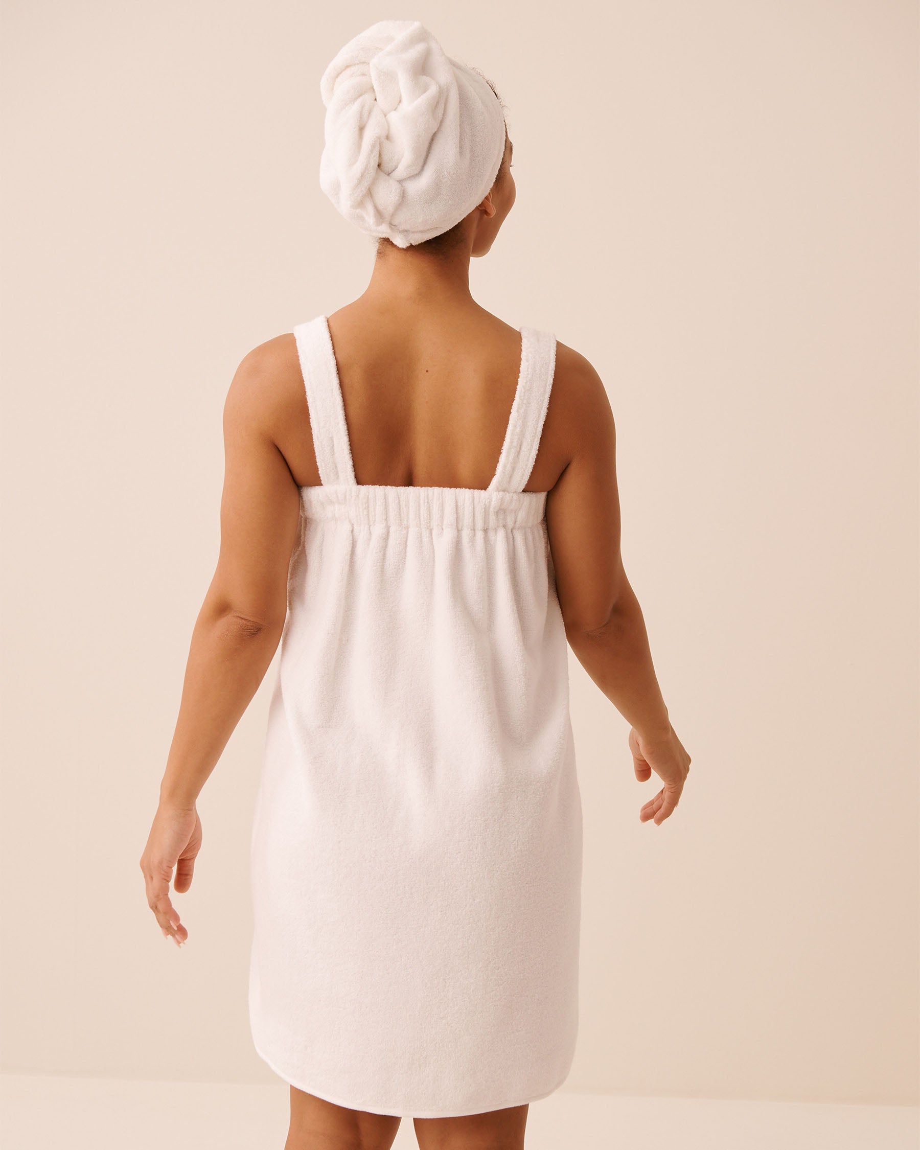 Terry Body Wrap & Hair Towel Set la Vie en Rose