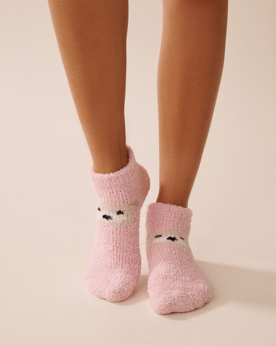 Plush Teddy Bear Socks
