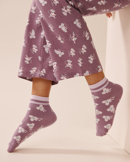 3-Pack Printed Socks