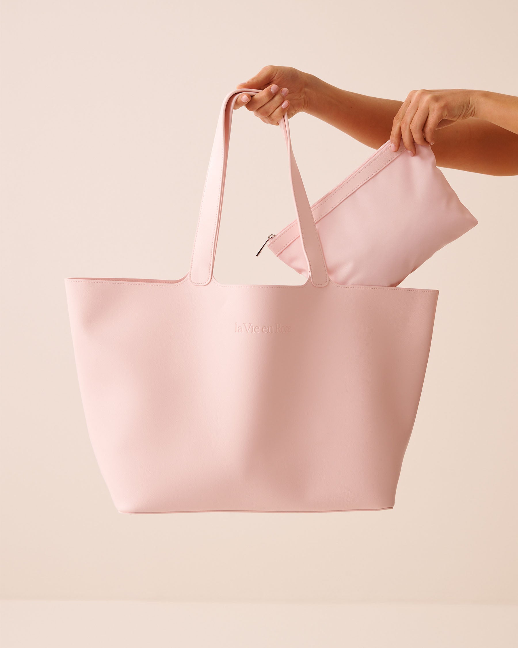Faux Leather Tote Bag SS26