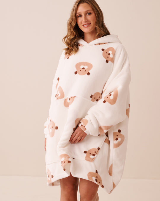 Groundhog Soft Plush Oversized Hoodie
