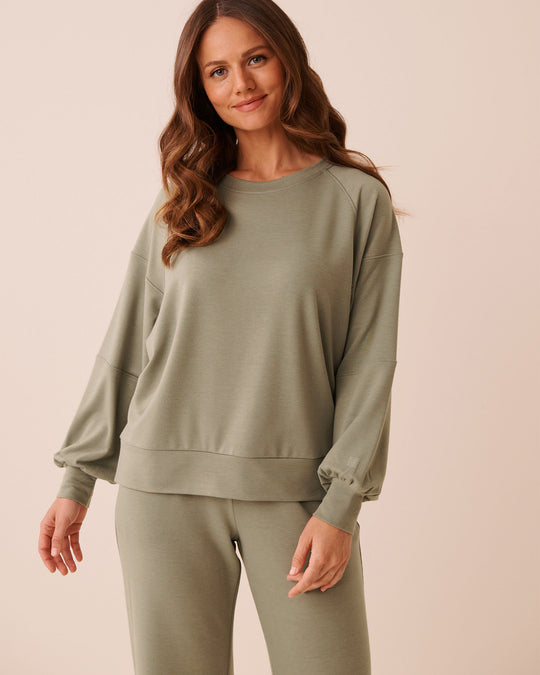 سويت شيرت من قماش تيري فرنسي