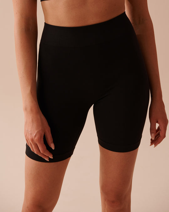 Seamless Fabric High Waist Shorts