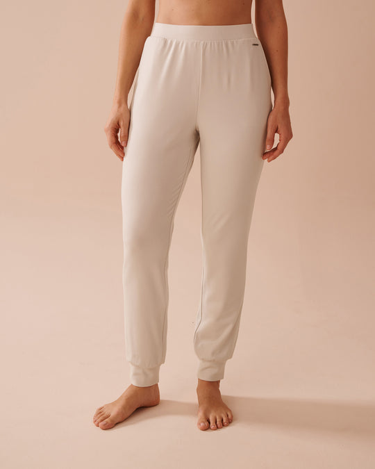 Lightly Ribbed Jogger Pants | La Vie en Rose KSA