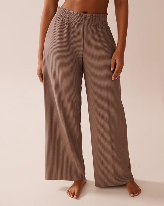 Pleated Effect Pants| La Vie En Rose KSA