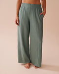Pleated Effect Pants| La Vie En Rose KSA