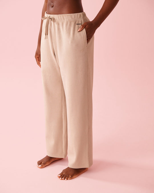 بنطال مضلع ثقيل