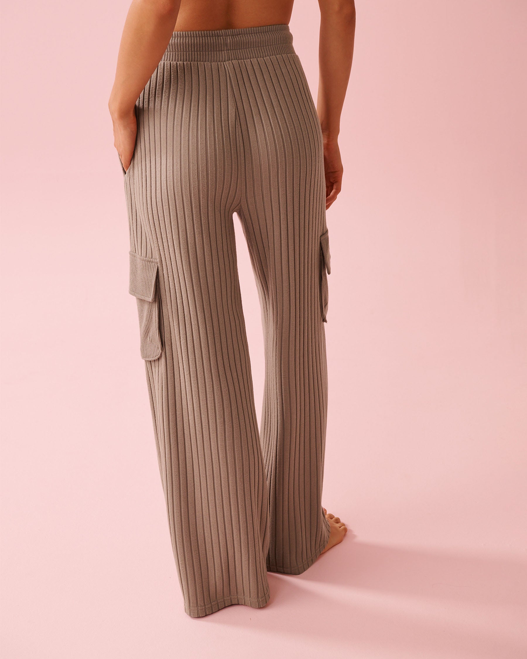 Ribbed Knit Pants la Vie en Rose