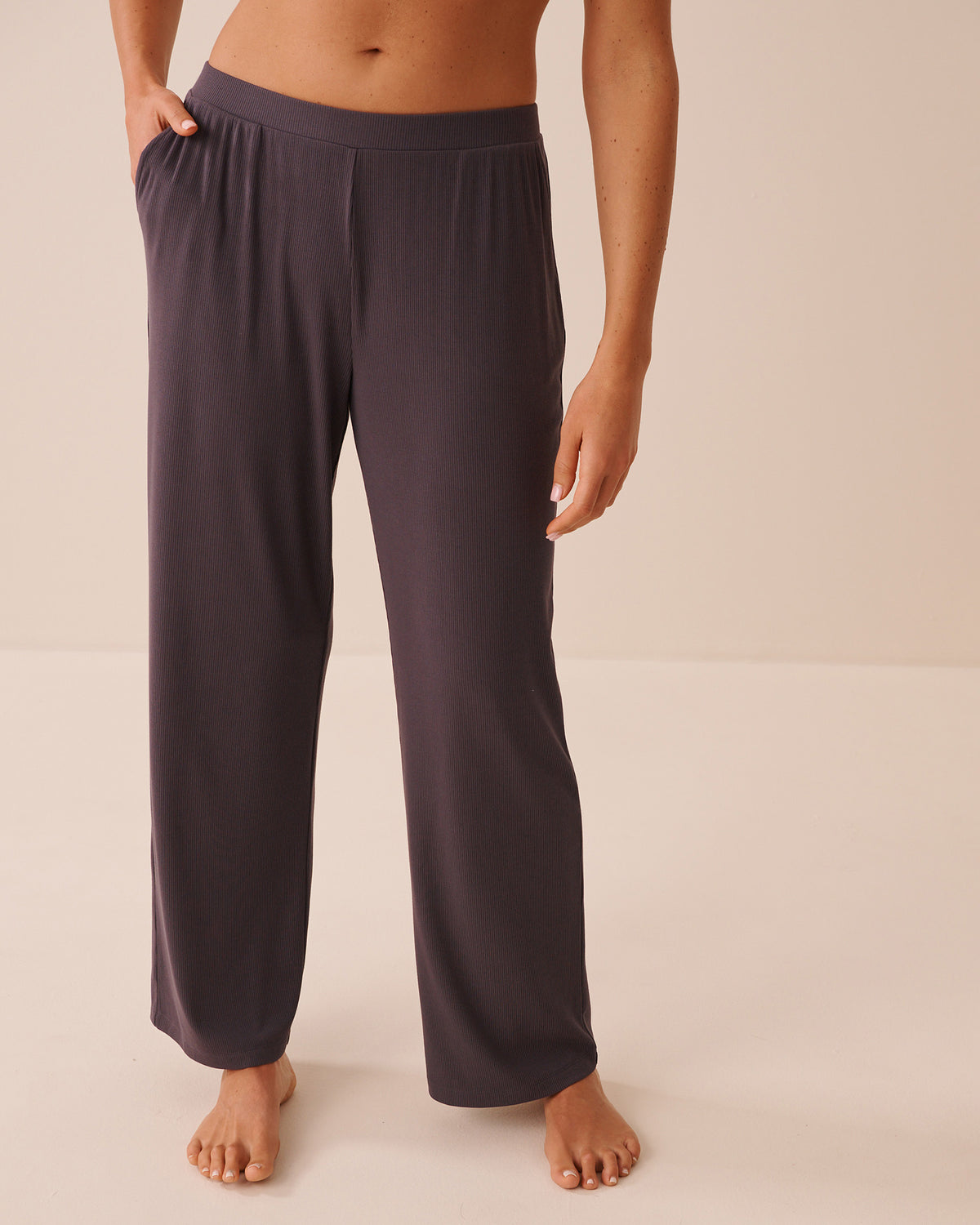 Ribbed Modal Pants | La Vie en Rose KSA