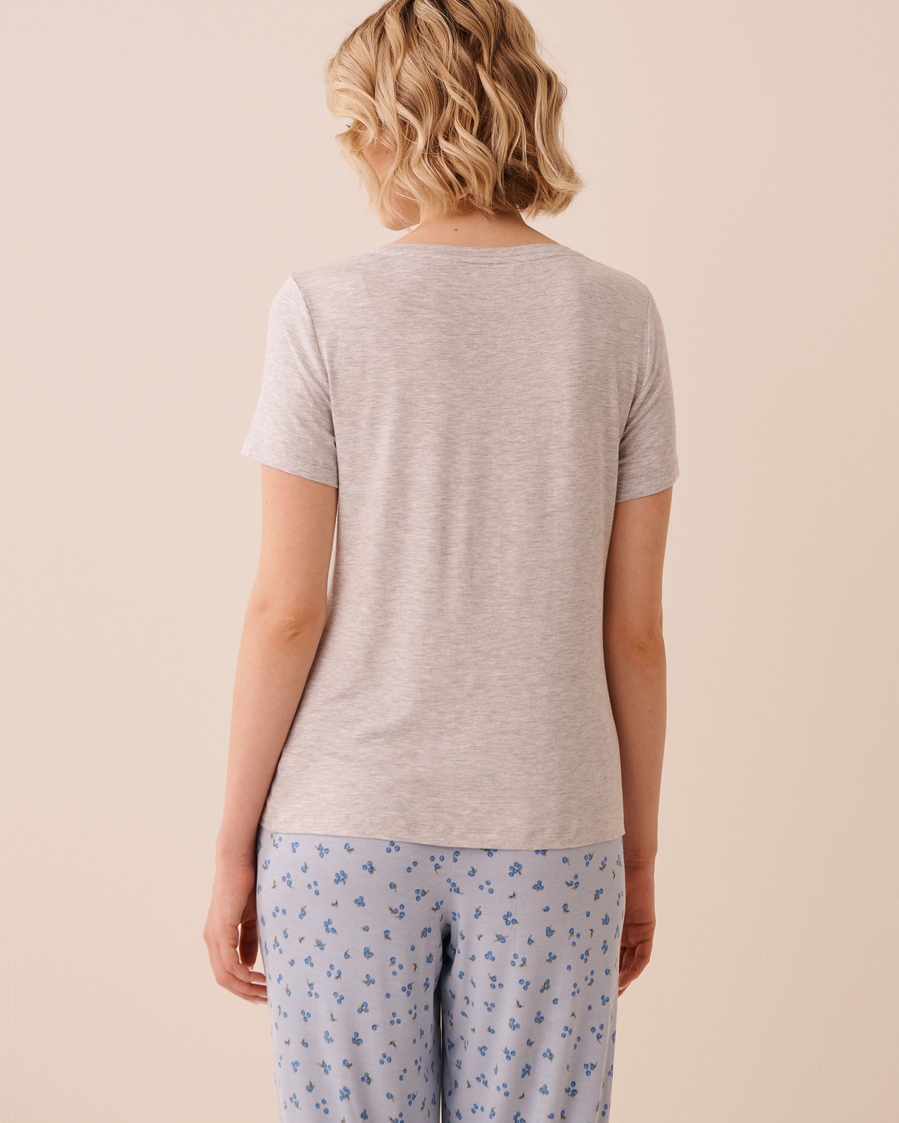 Berry Print Soft Jersey T-shirt la Vie en Rose