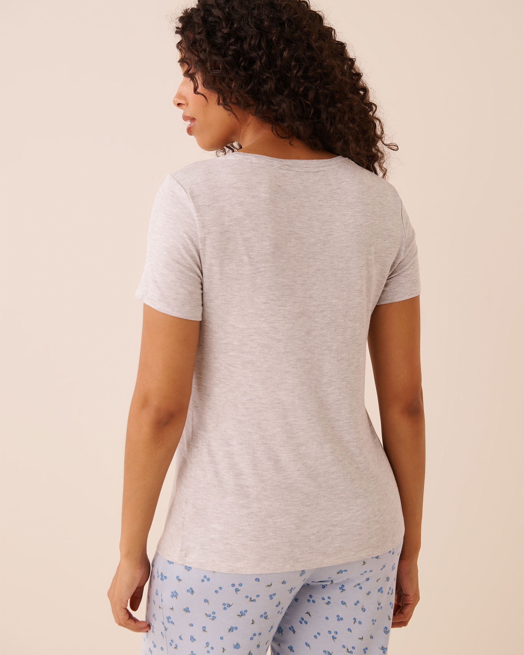 Berry Print Soft Jersey T-shirt la Vie en Rose