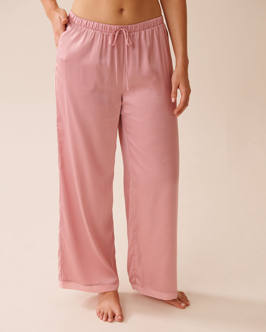 Satin and Chiffon Pants