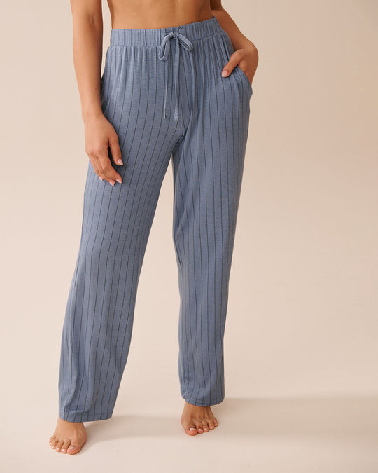 Striped Soft Jersey Pajama Pants