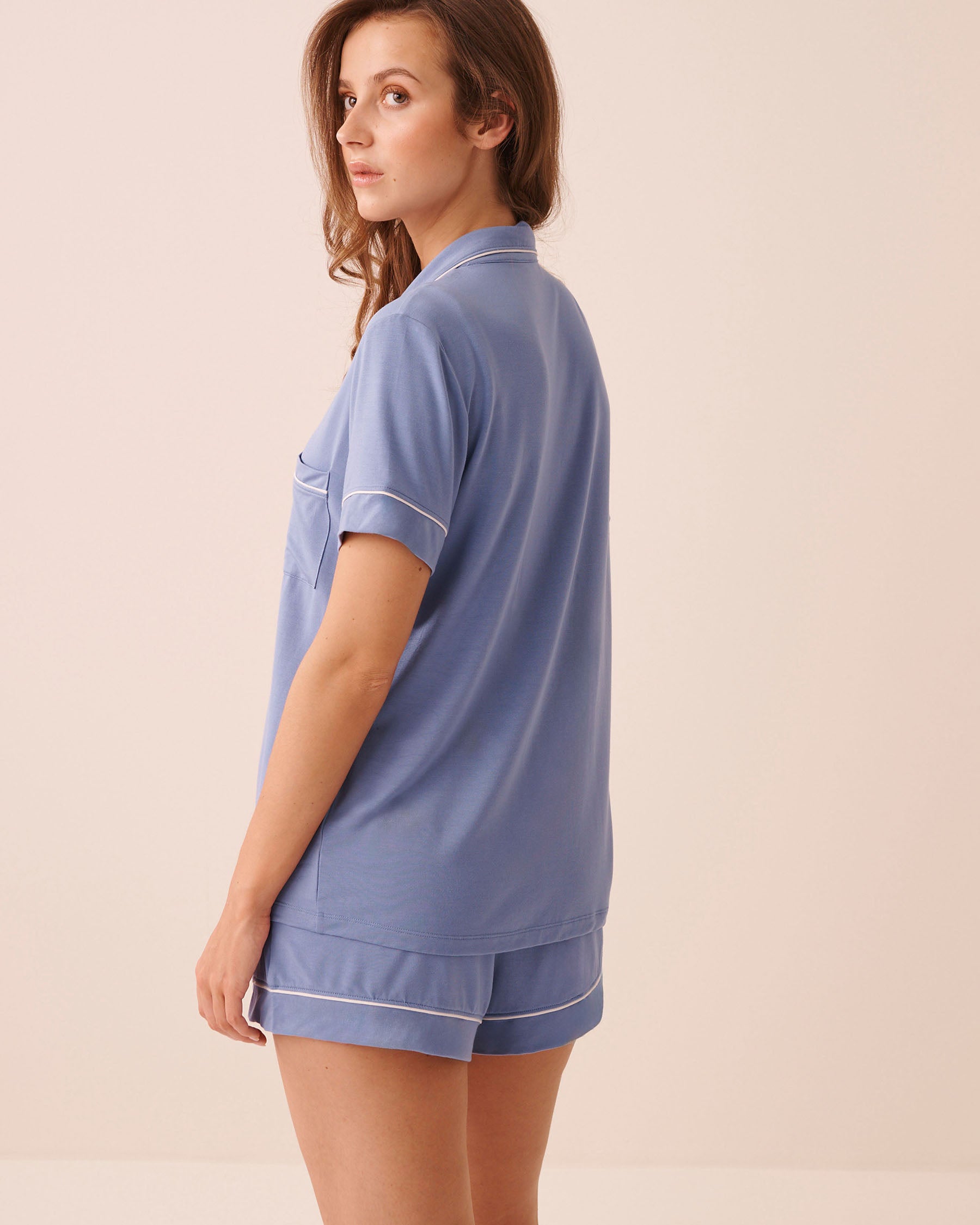 Short Sleeve Modal Pajama Set SS26