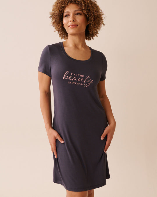 Soft Jersey Short Sleeve Sleepshirt