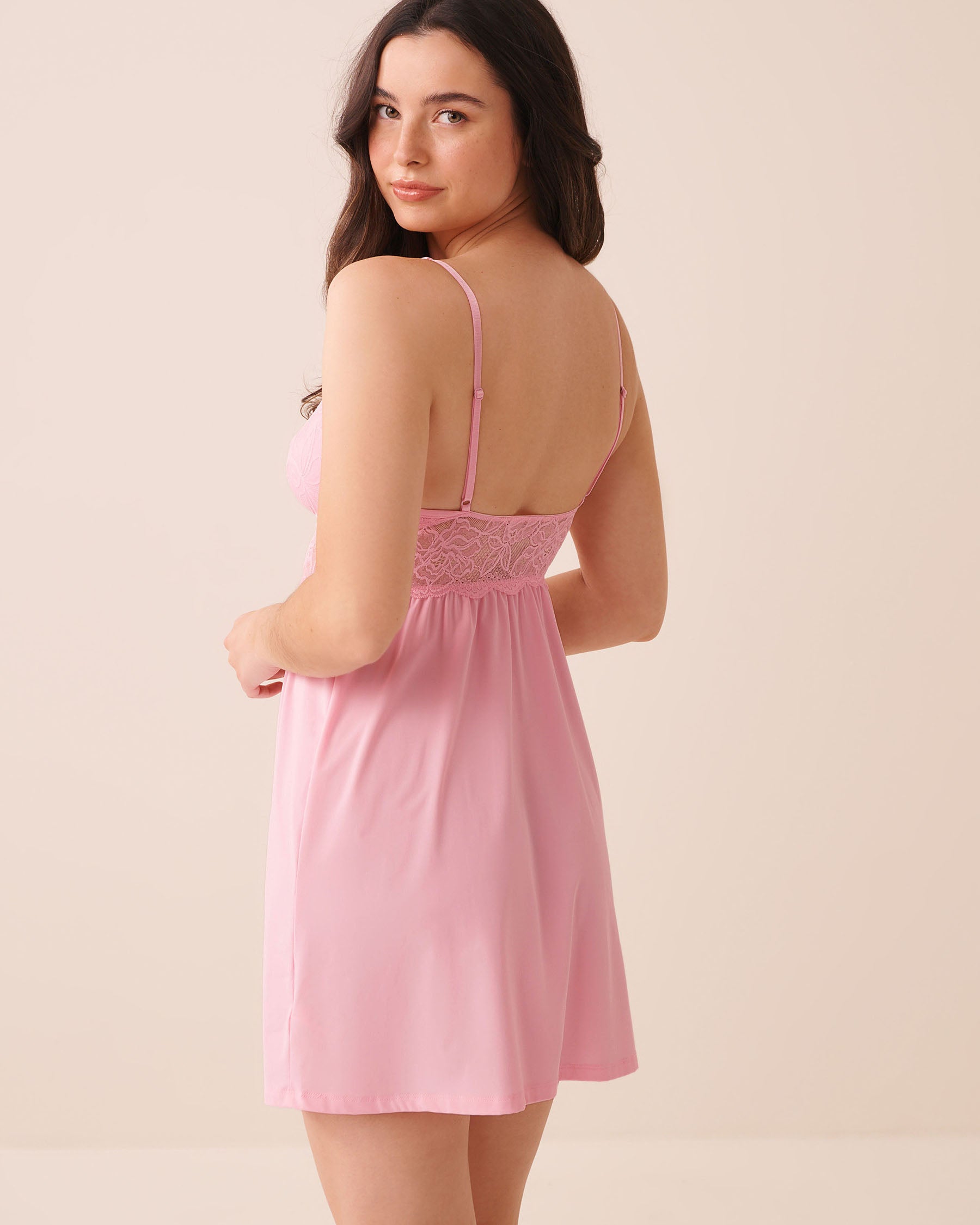 Lace Bust Nightie la Vie en Rose